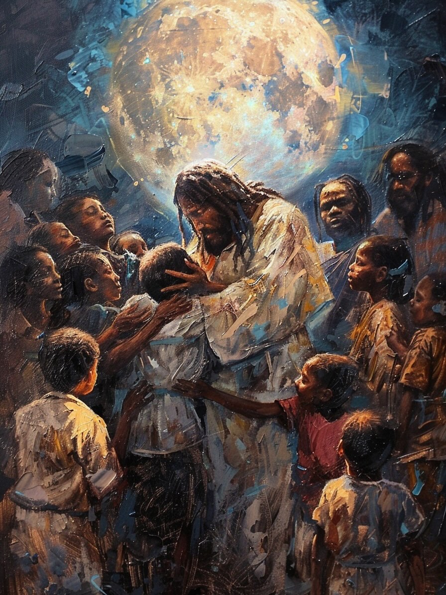 If Jesus Came Back Would U Recognize The Deed ? ……💔 #moodyart #jesussaves #god #artwork #gallery
