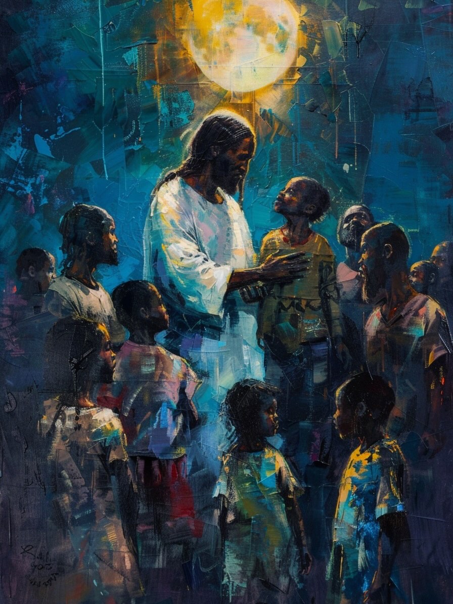 If Jesus Came Back Would U Recognize The Deed ? ……💔 #moodyart #jesussaves #god #artwork #gallery