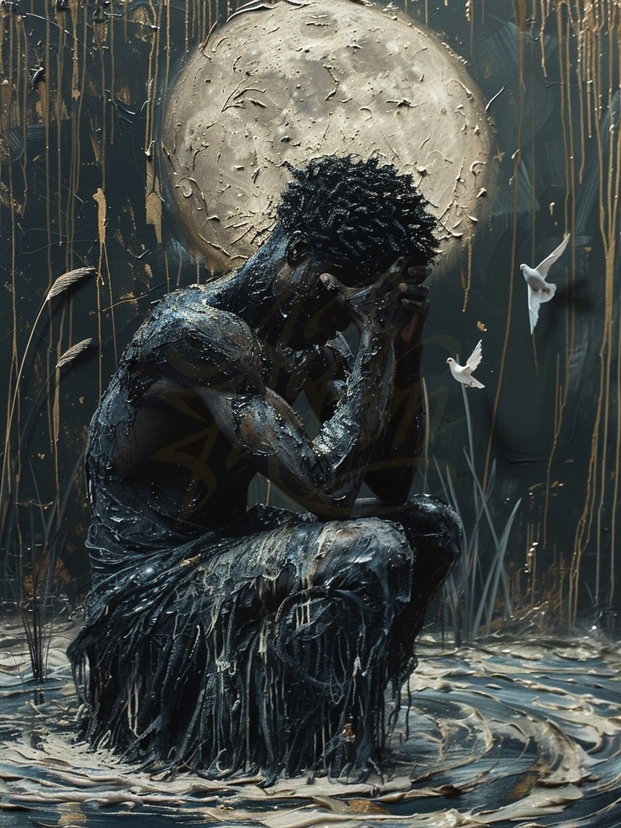 Lord Help Me Cleanse …….💔 #god #faith #moodyart #nightart #healing