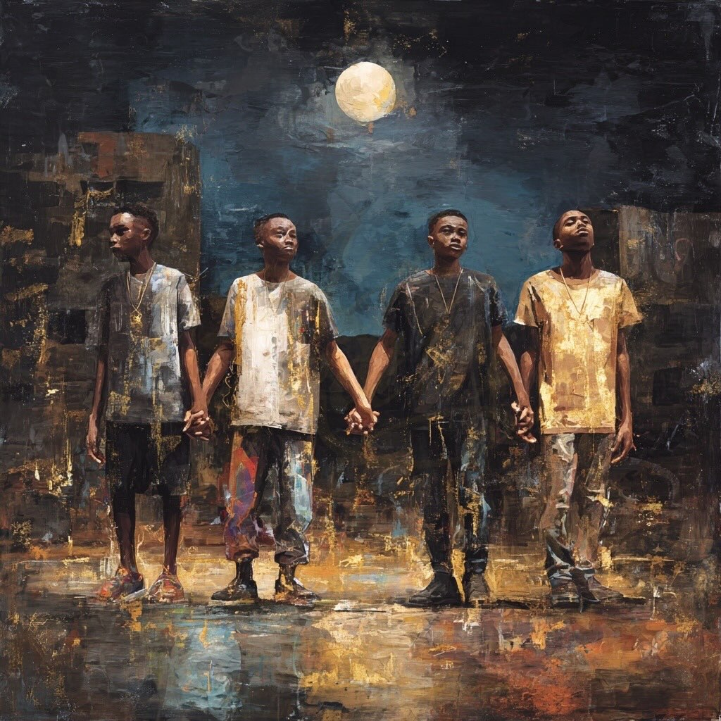 May The Youth Hold Strong ….💔 #blackyouth #africanamericanart #art #healing #future