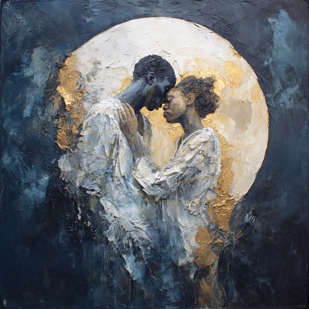 A Deep Blessing…..💔 #love #couple #gallery #art #loveart