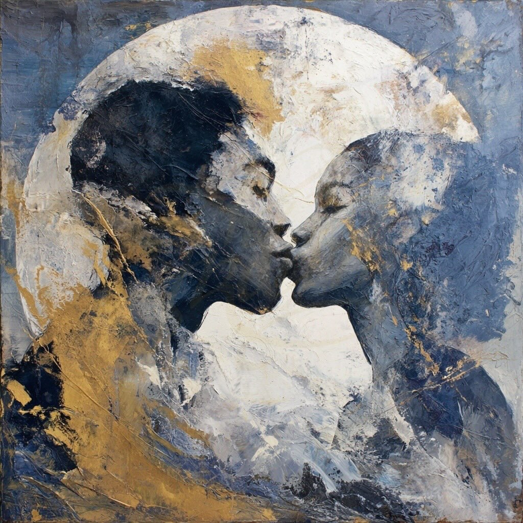 A Deep Blessing…..💔 #love #couple #gallery #art #loveart