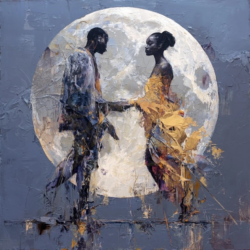 A Deep Blessing…..💔 #love #couple #gallery #art #loveart